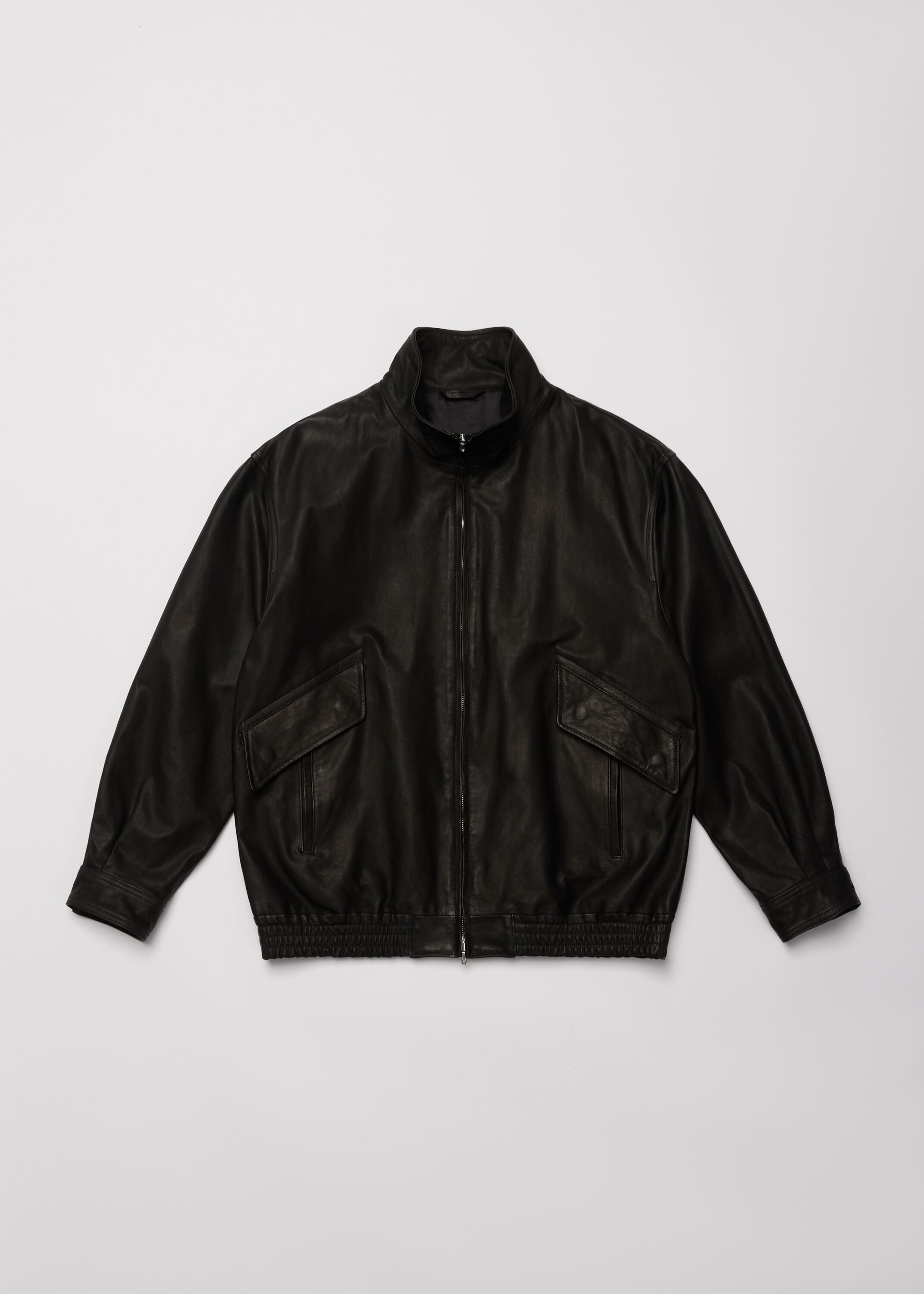 ULTERIOR］CALF LEATHER COVERALL JKT | ICONS