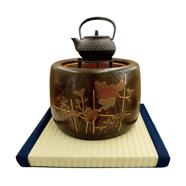 桐蒔絵火鉢セット その１ シシクの生活小物