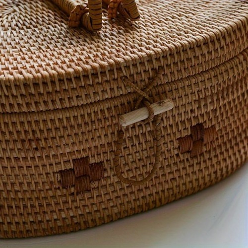 蓋付きバスケット 収納バスケット テーブル収納 整理 リモコン収納 モダン