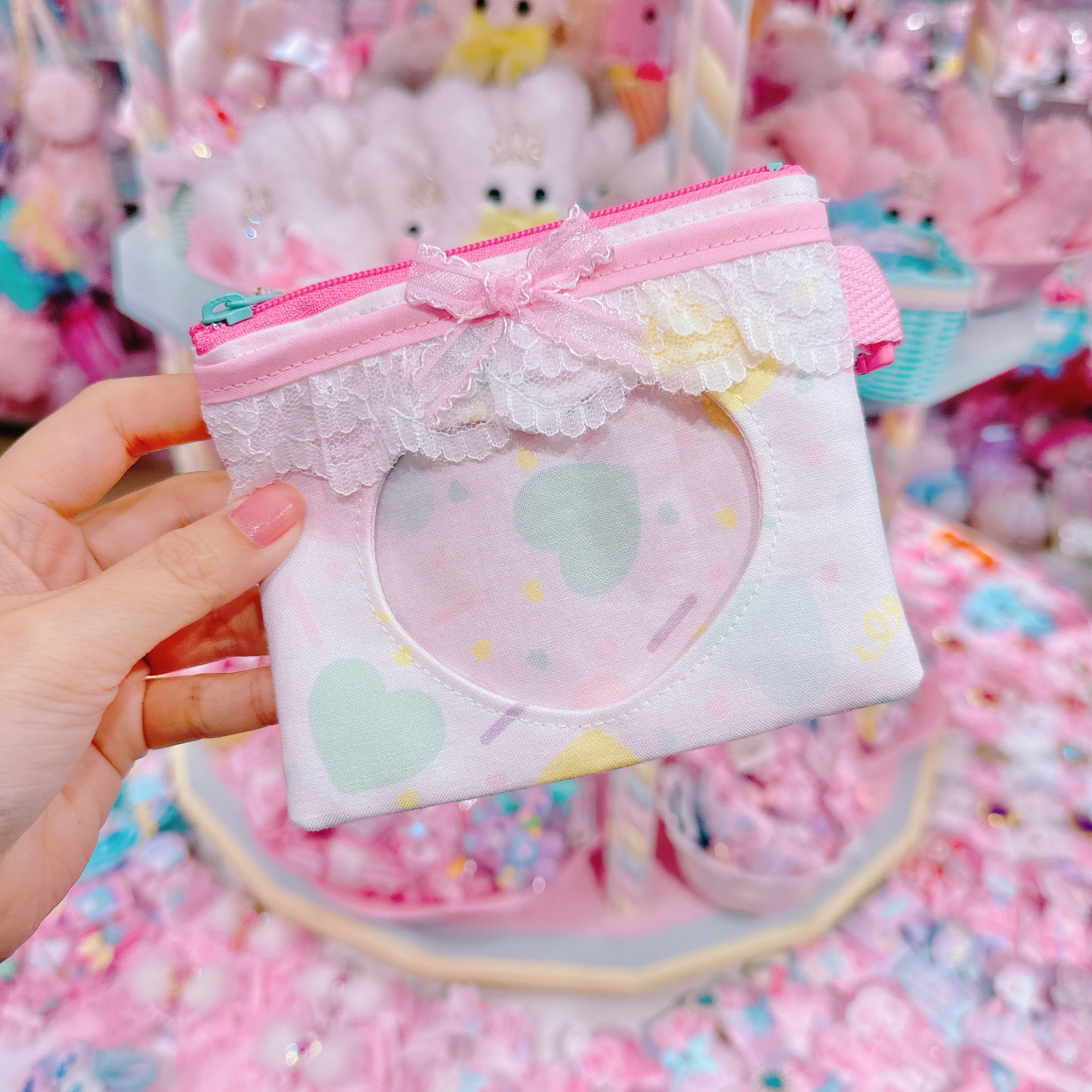 【A1】28-1ティッシュケース付き推し活ポーチ