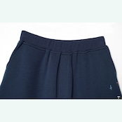 流線シルエットのフラワーニュアンスパンツ 《i0782》