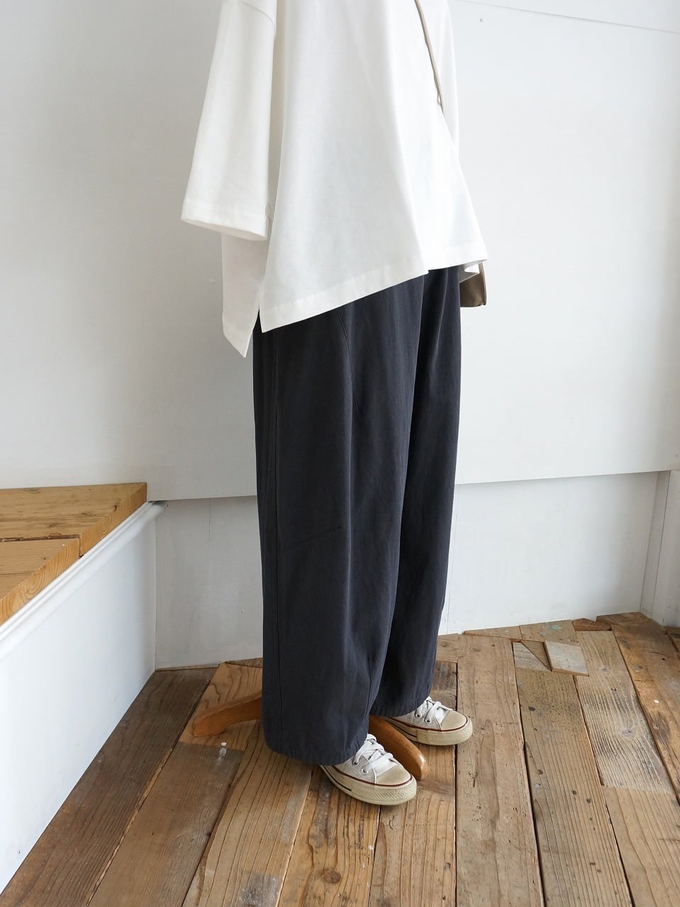 yuni 強撚コットン コクーンパンツ | Fimpen+Nul