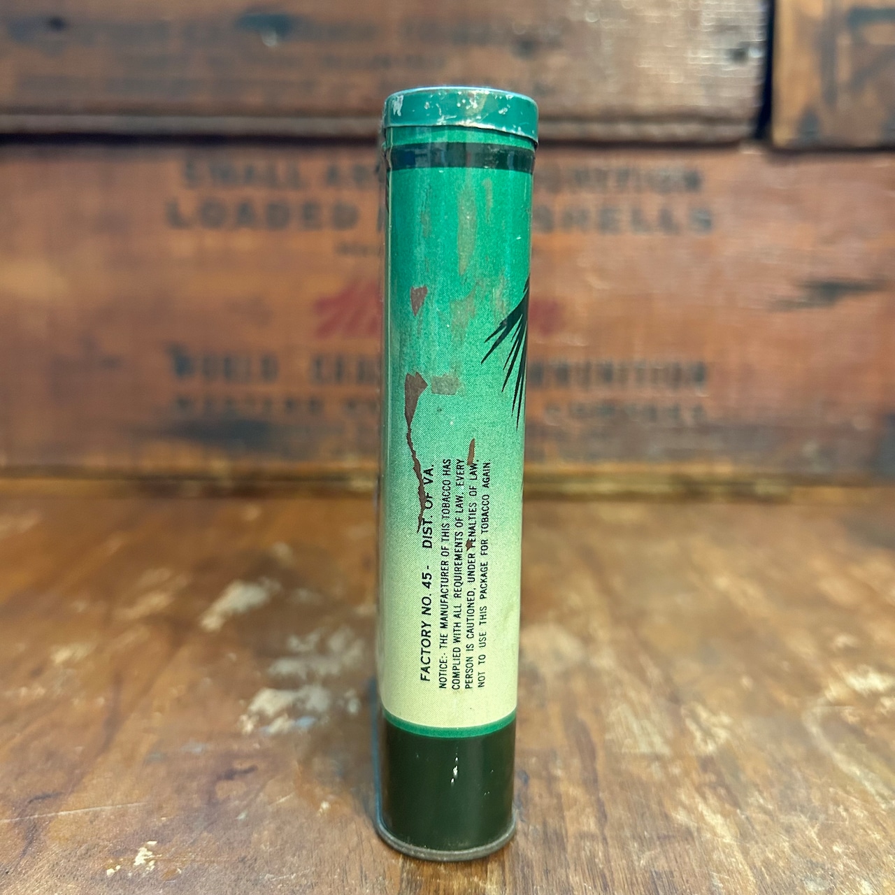 1940s ホリデー パイプミクスチャー ヴィンテージ タバコ缶 HOLIDAY PIPE MIXTURE Vintage Tobacco Tin T-761