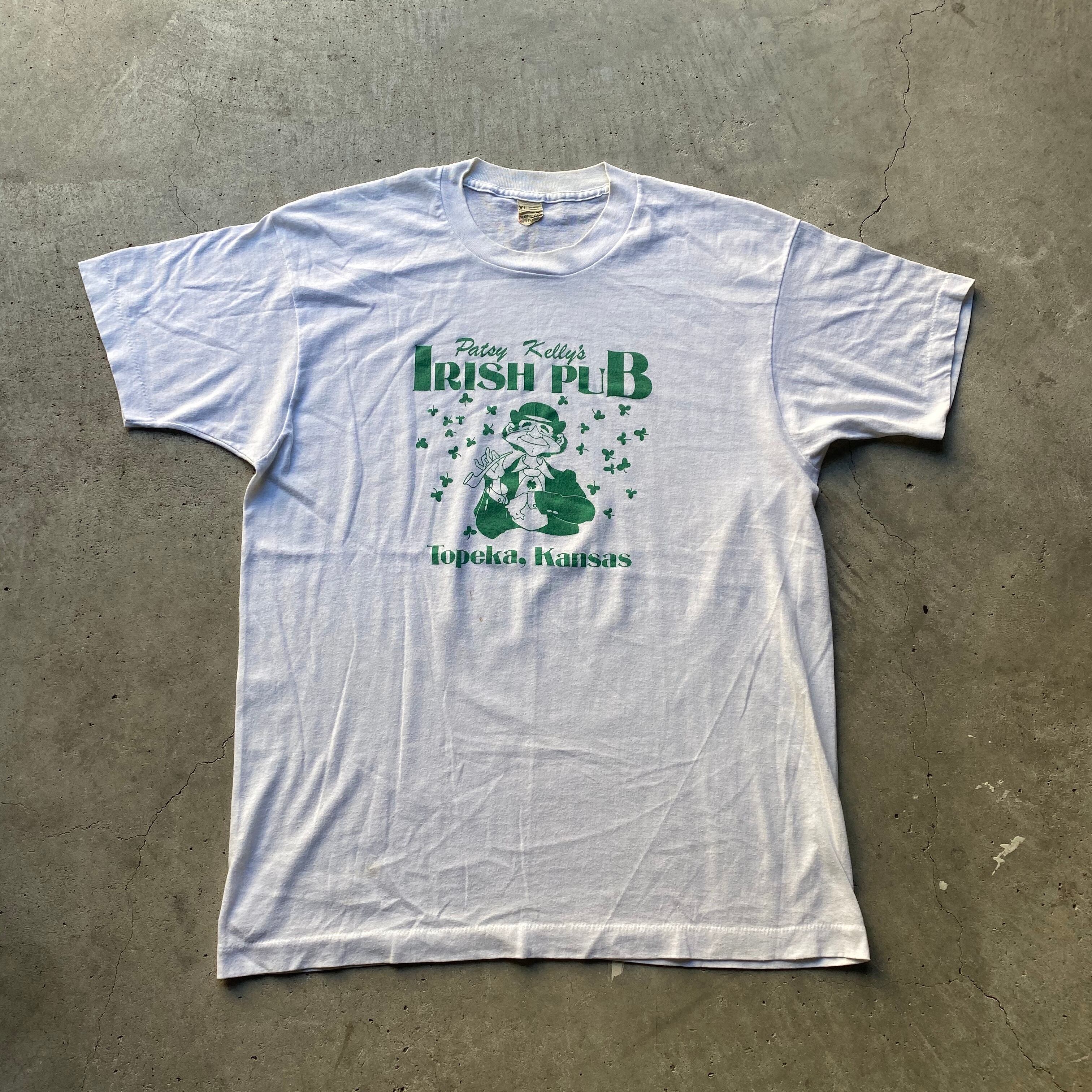 80年代 Irish Pub プリントtシャツ ヴィンテージ メンズxl 古着 Tシャツ Cave 古着屋 公式 古着通販サイト