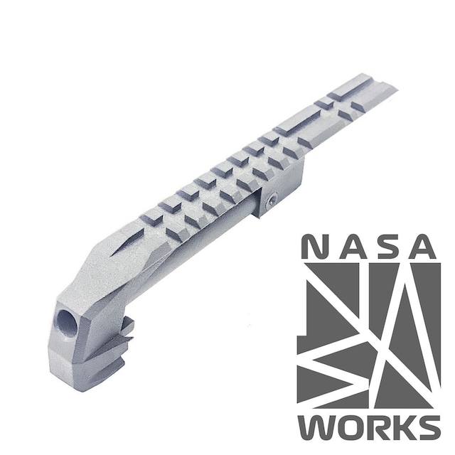 【NASA WORKS】ALIEN GLOCK ピカティニーレイルバレル(成形色グレー版)