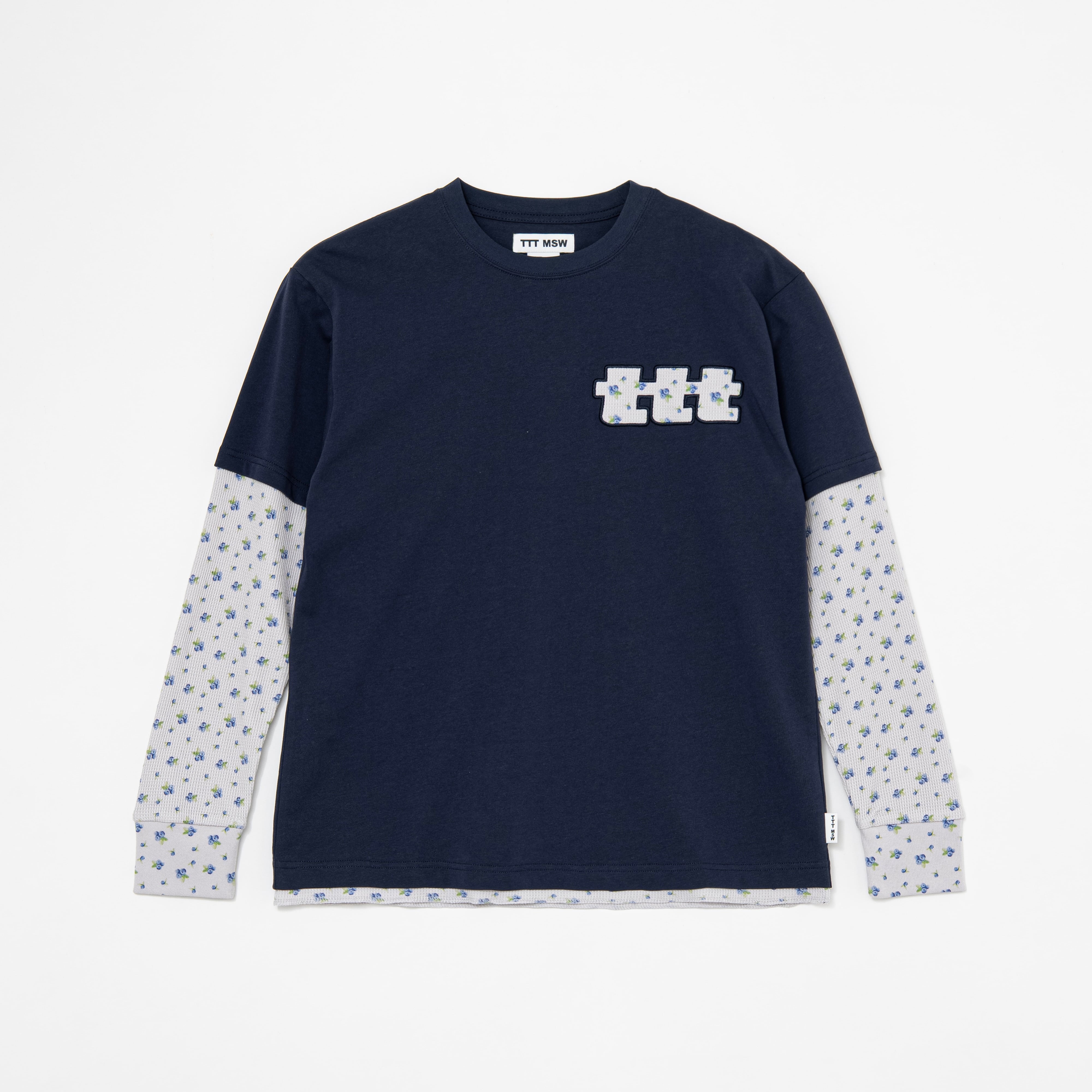 トップス TTT MSW TTTMSW ONLINE STORE ONLY STAR TELEVISION ZIPUP KNIT POLO color