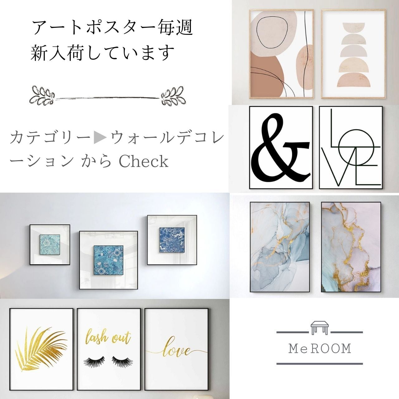 OTTA 手書きイラスト ポスター 絵 アート OTTA 手書きイラスト