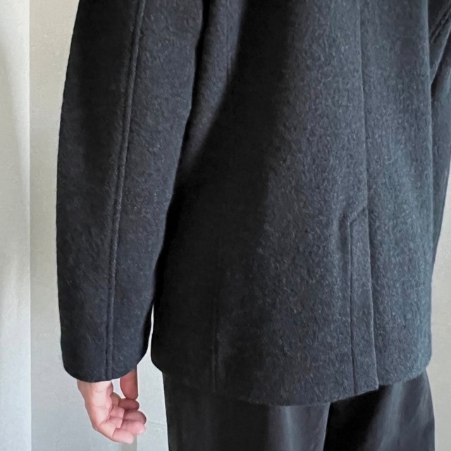[men's] press wool jacket   プレスウールジャケット　 evam eva