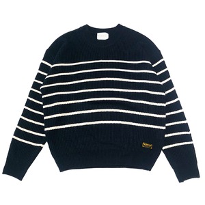 WN Border Sweater(Navy)