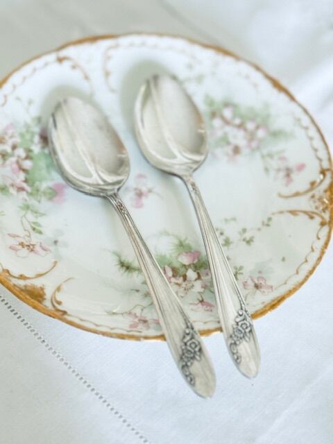 希少 美品 クリストフル アリア デザートスプーン 3点 クリストフルアリアデザートフォーク、スプーン3セット
