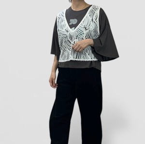 QTUME 2wayクロップドベスト55225547