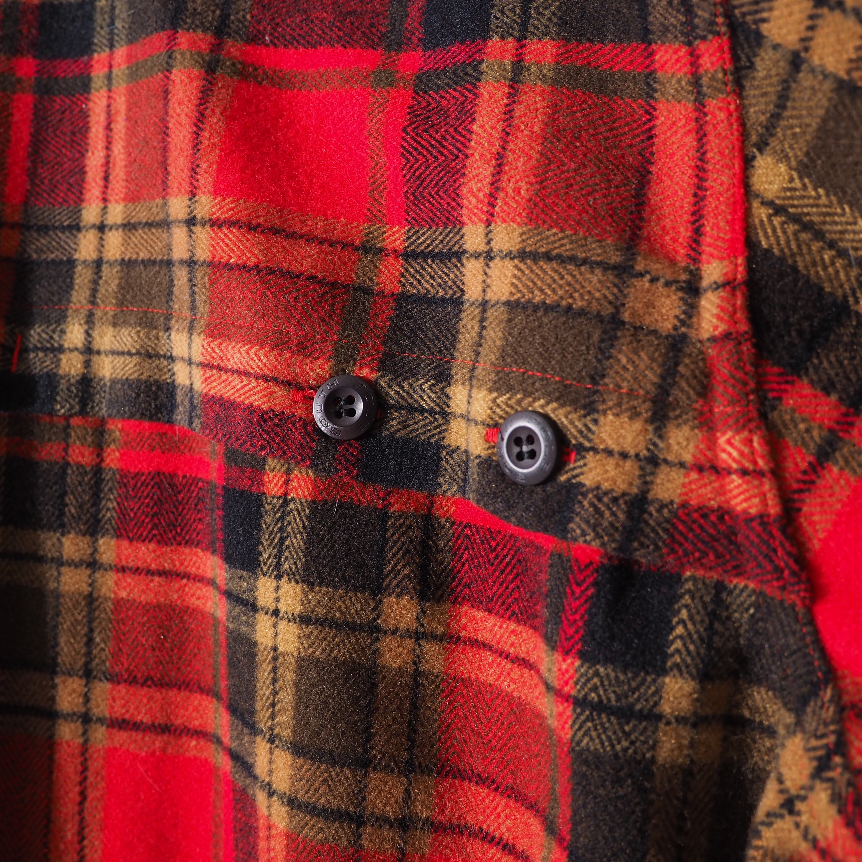 2000s " SOUTHPOLE " Flannel check Full zip shirt jacket