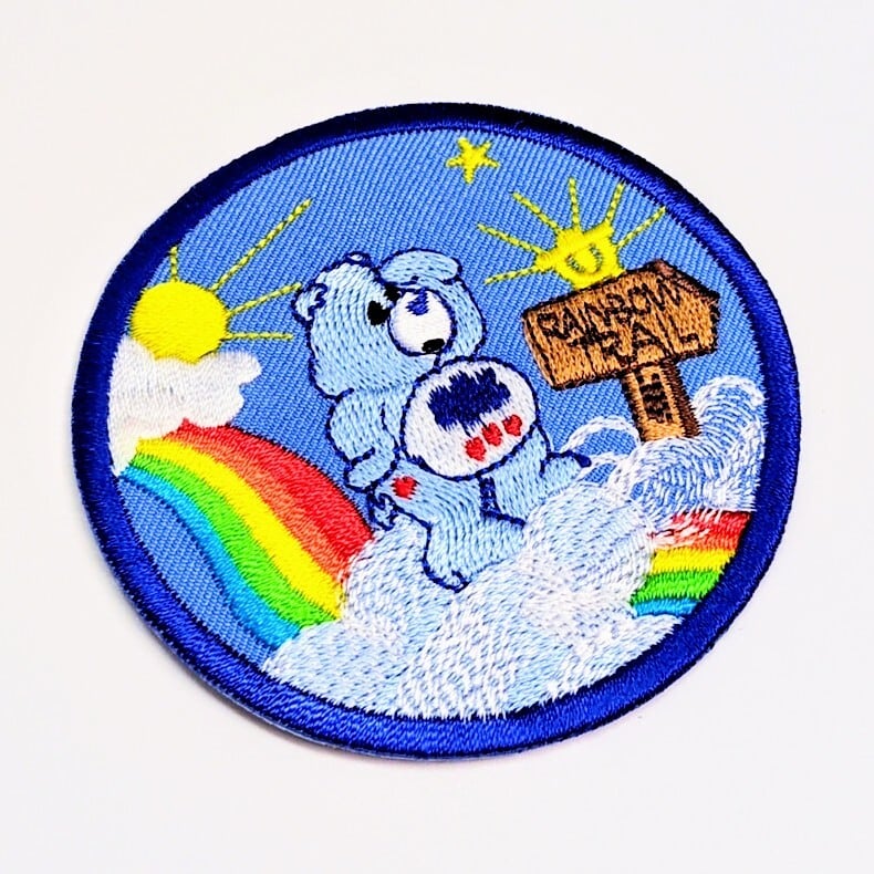 送料無料！ ★刺繍アイロンワッペン★【 Care Bears ( ケアベア ) 】〚アメリカン雑貨 アメトイ〛
