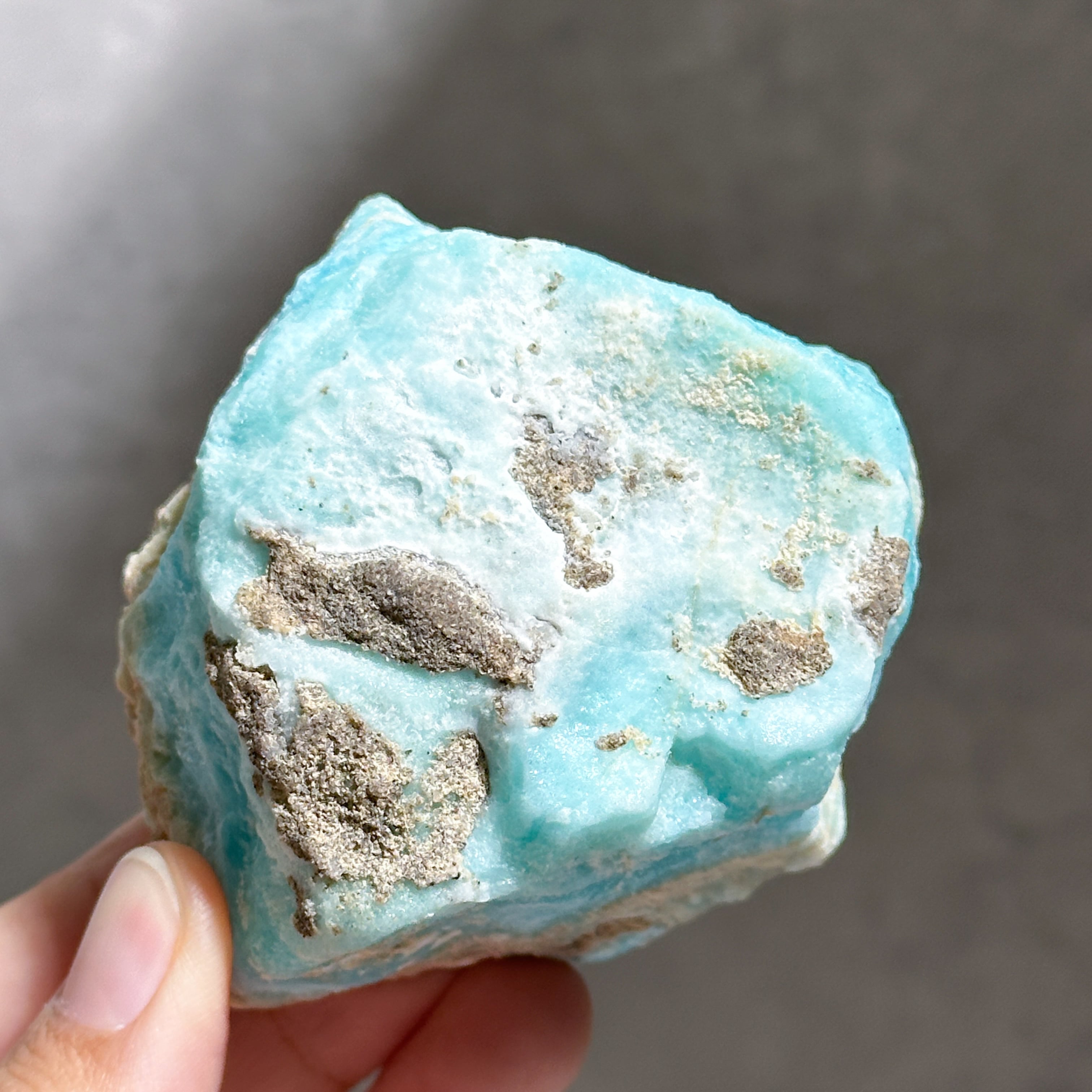 ブルーアラゴナイト 原石92◇ Blue Aragonite ◇天然石・鉱物