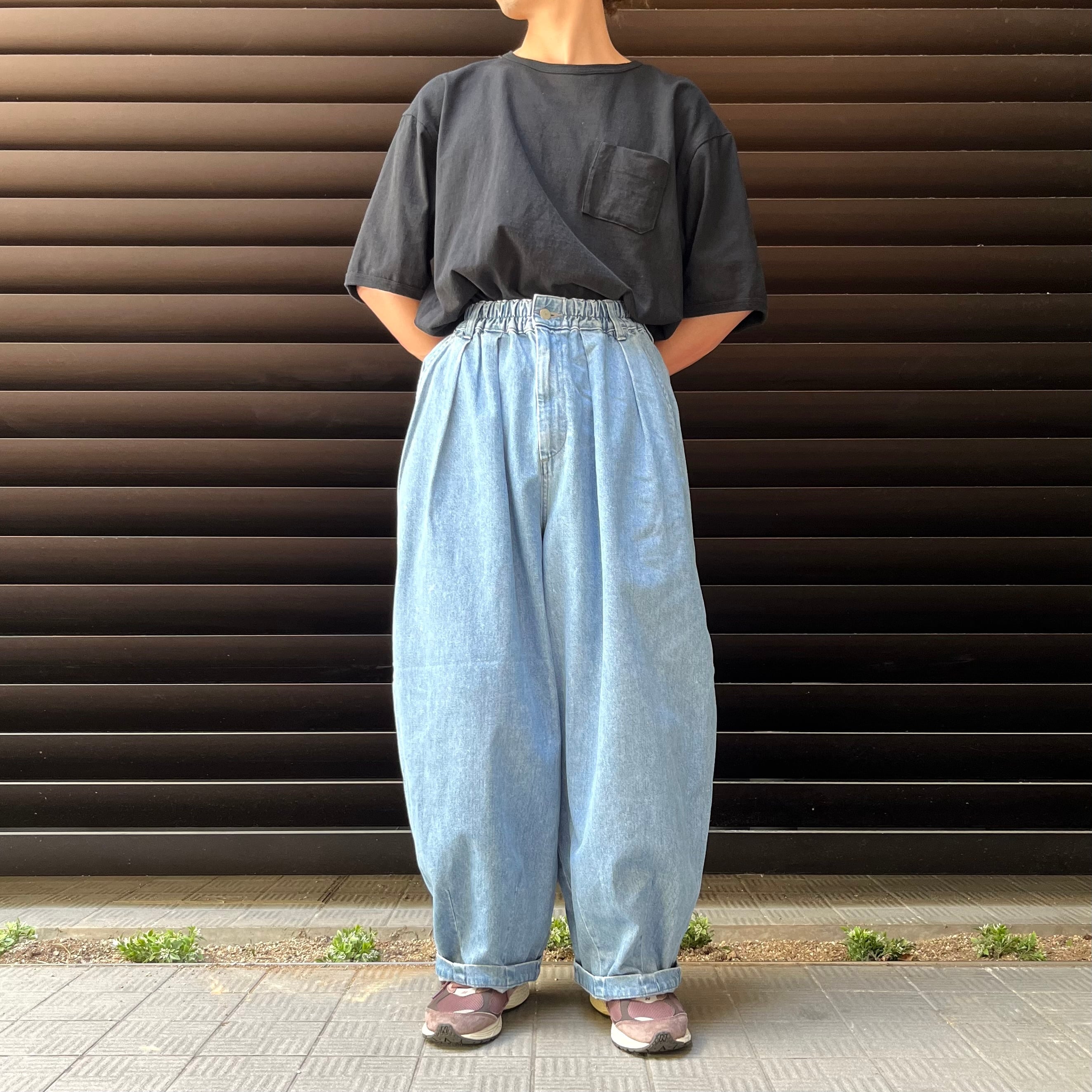 HARVESTY DENIM CIRCUS PANTS　デニムサーカスパンツ