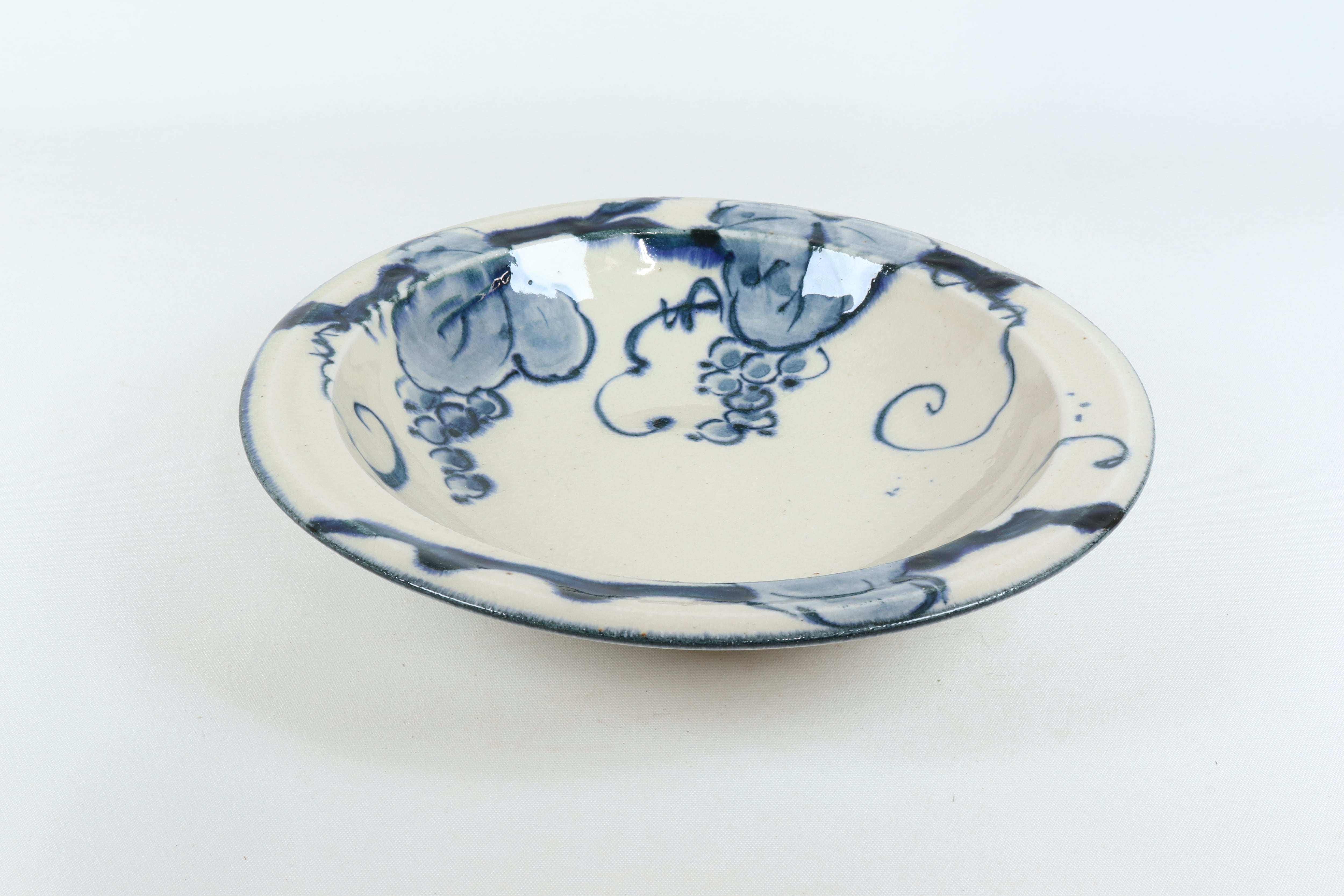 安南 スープ皿 葡萄【B級品 特価】