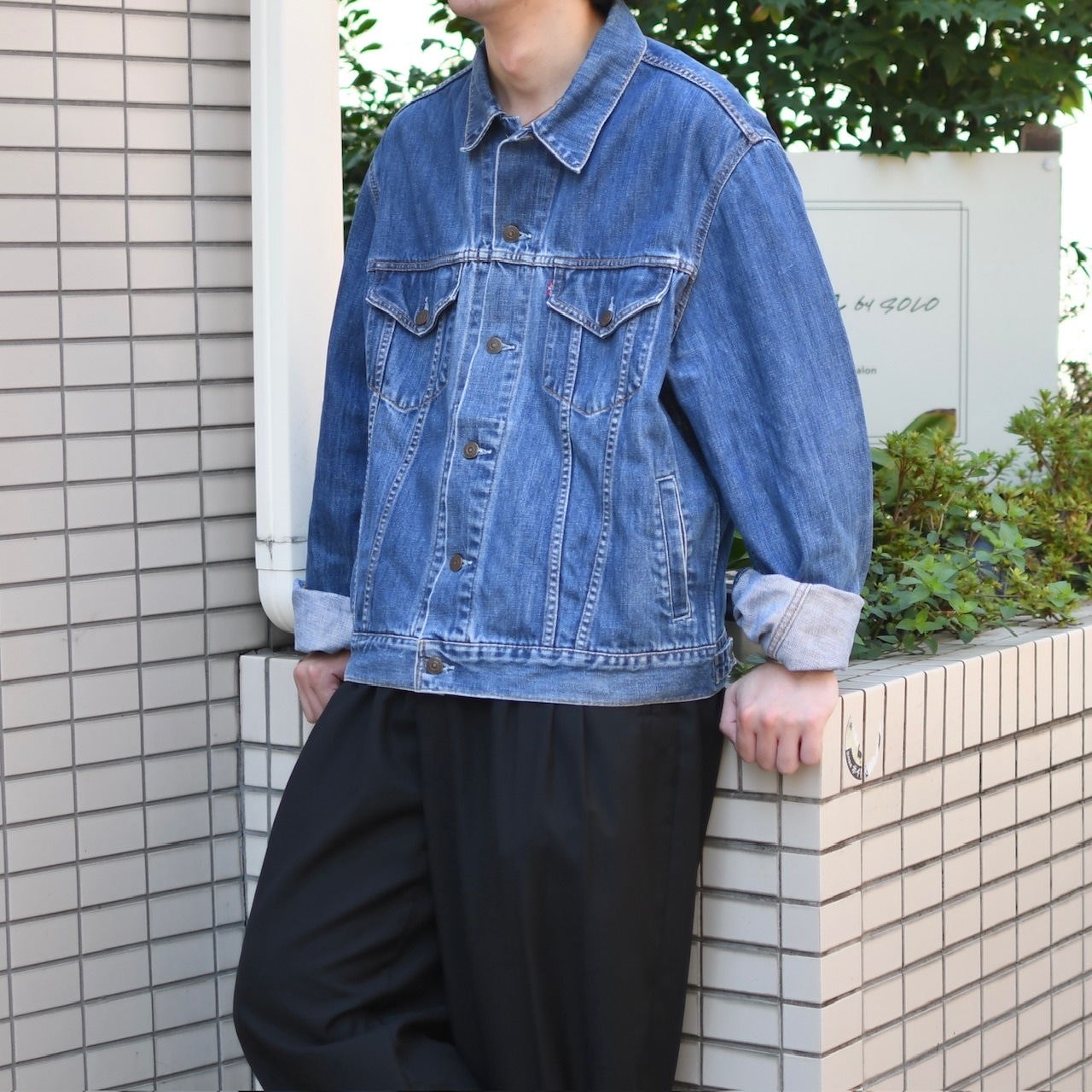 EURO LEVI’S 70550 denim tracker jacket