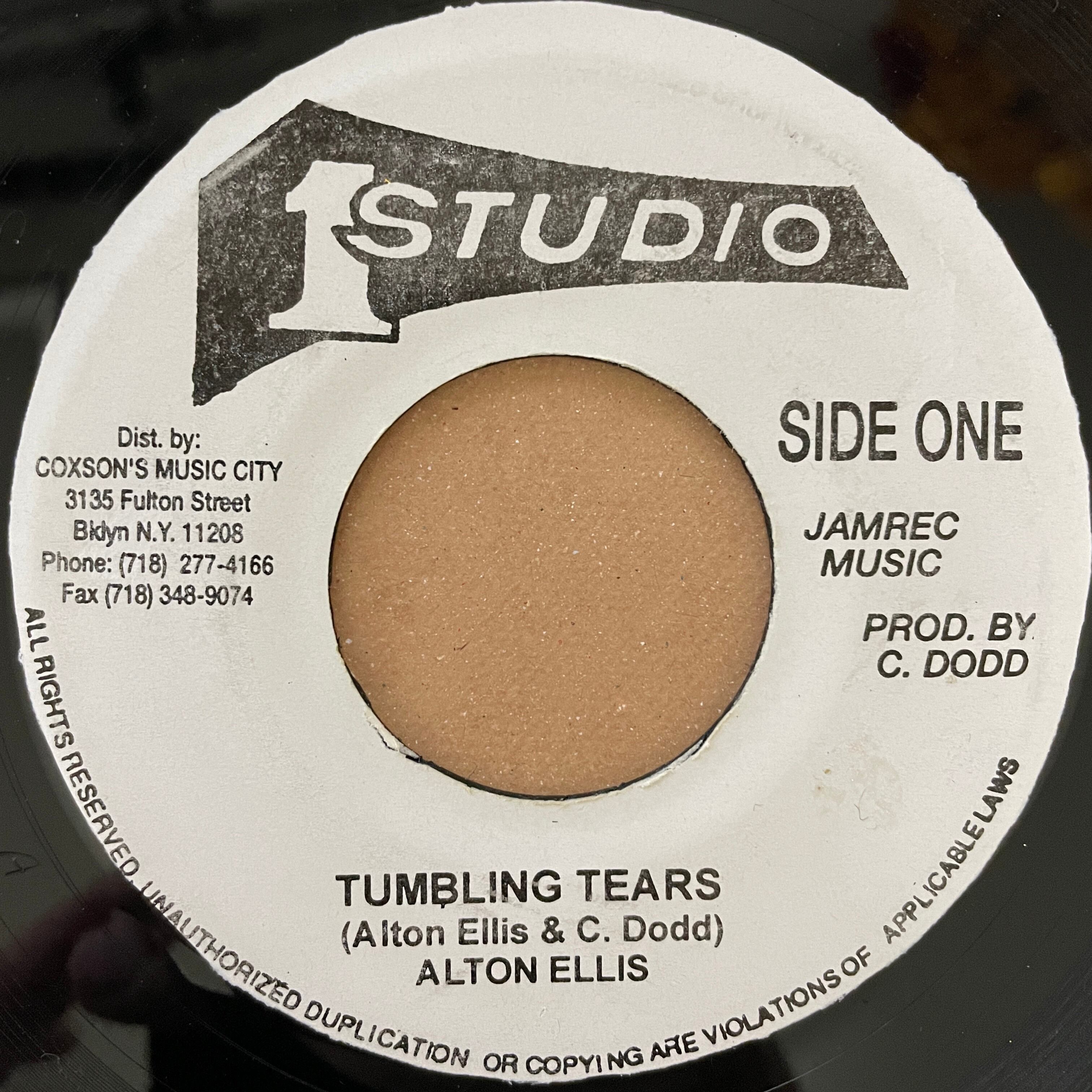 Alton Ellis ‎- Tumbling Tears【7-21042】