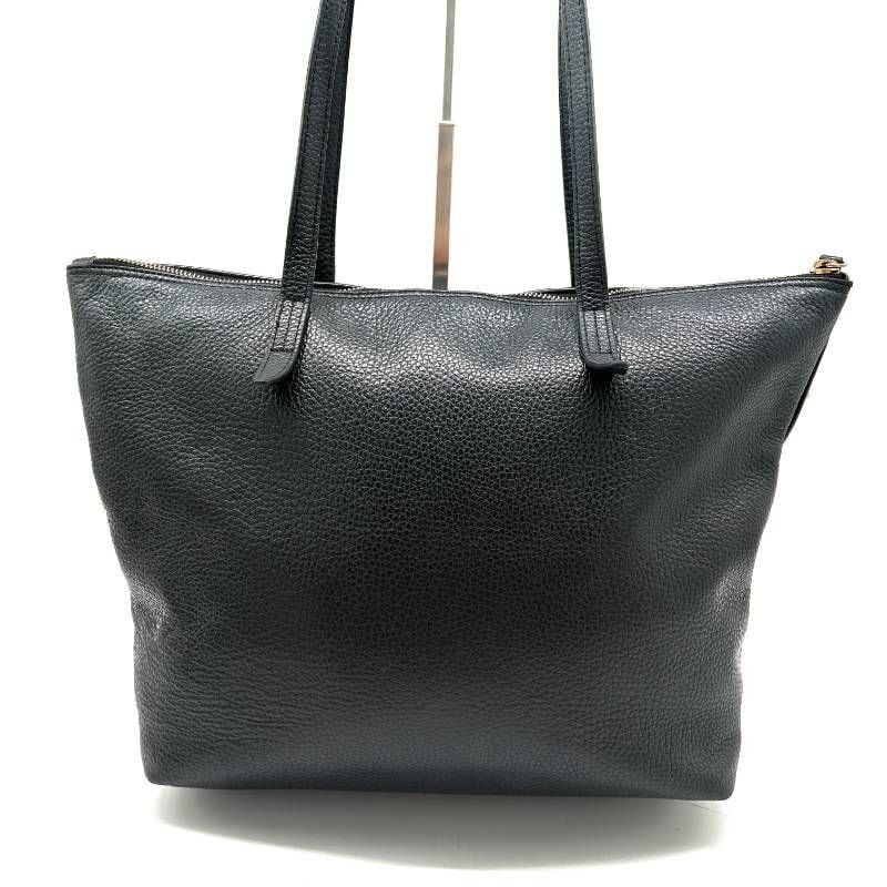 美品✨フルラ トートバッグ ファスナー付 ブラック A4可 ビジネス 就活 FURLA フルラ トートバッグ ビジネスバッグ ビジネストート 肩掛け A4