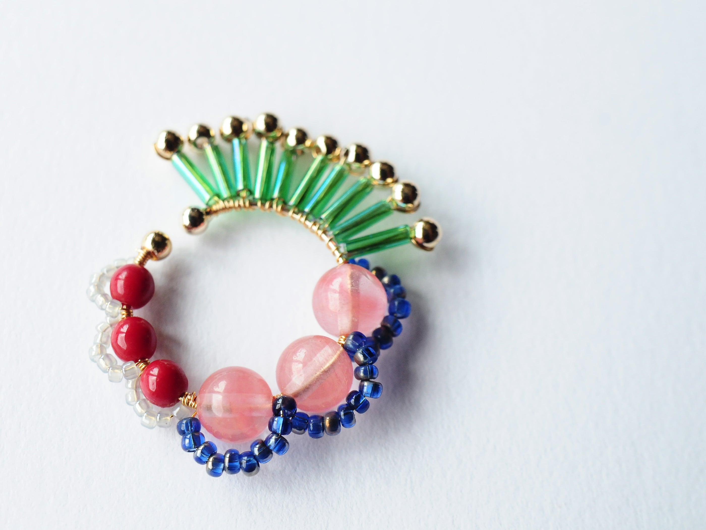 ＜Rollo～イロヅクビジュー～＞イヤーカフ『 ハミングバード/hummingbird 』<C>