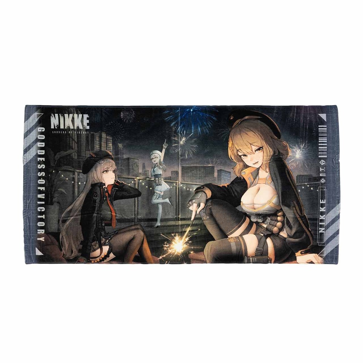TGS2024】『勝利の女神：NIKKE』 ビジュアルバスタオル Happy New Year 