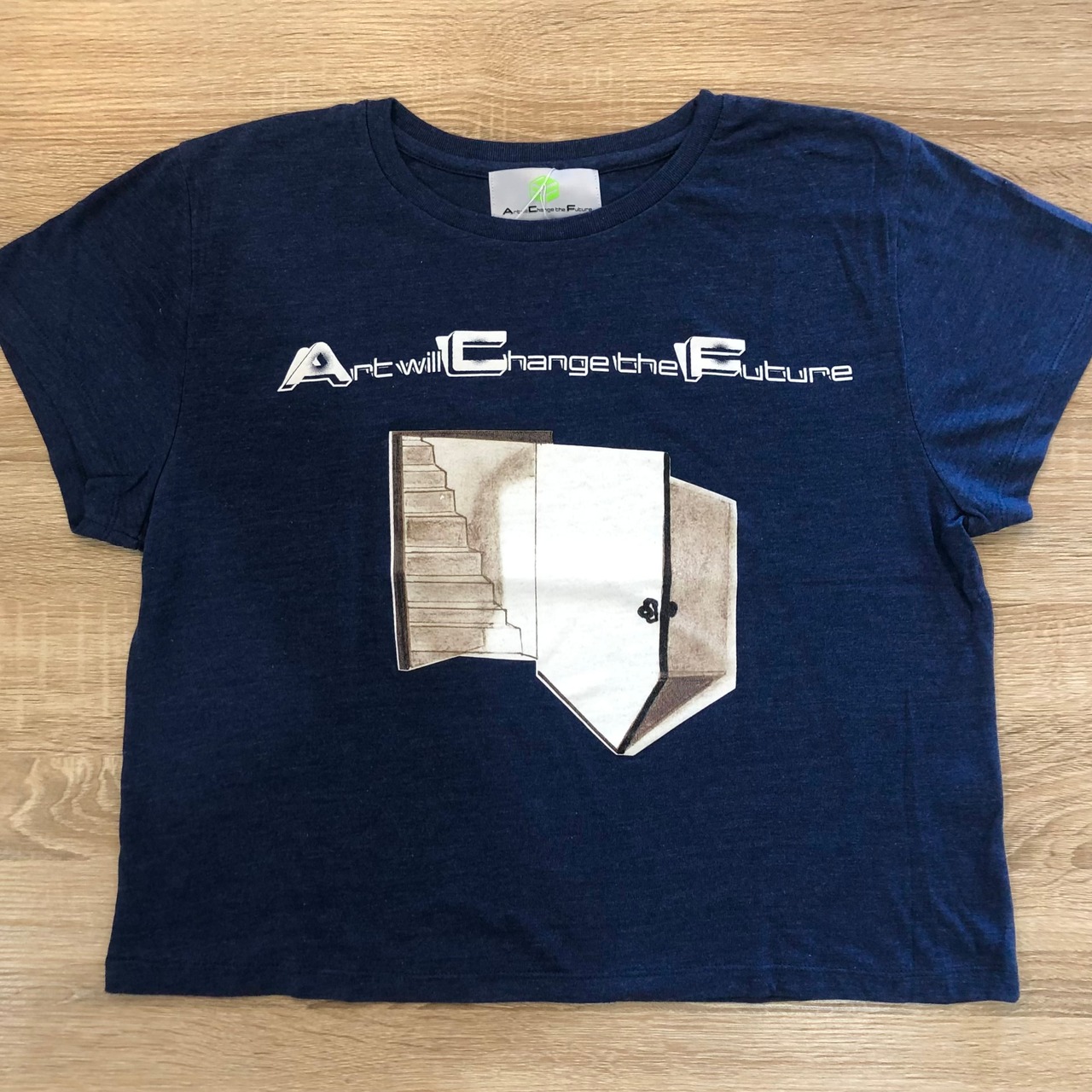 Stairs ( 階段 ) ワイドTシャツ ヘザーディープネイビー