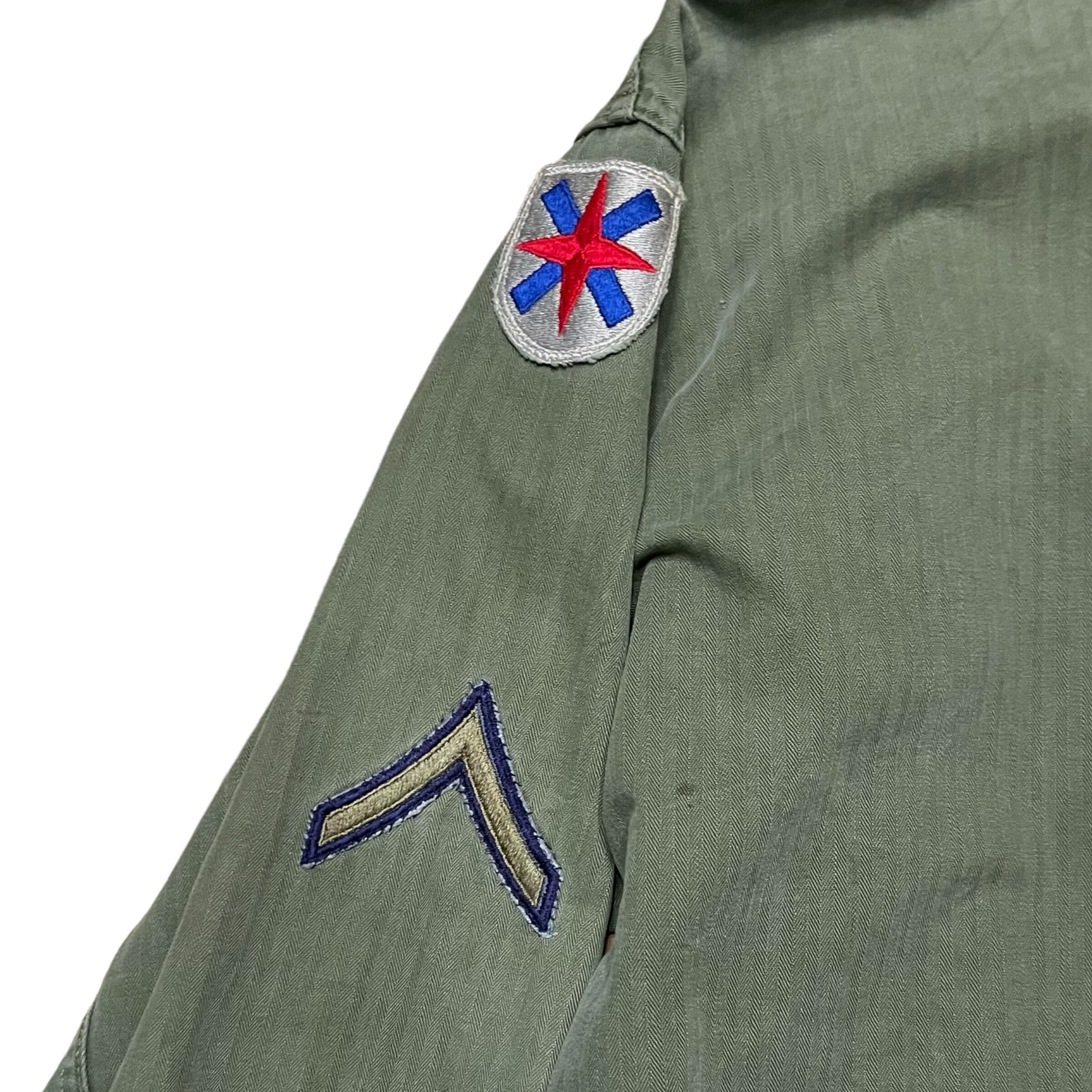 US ARMY HBT M-43 13star jacket 36R-