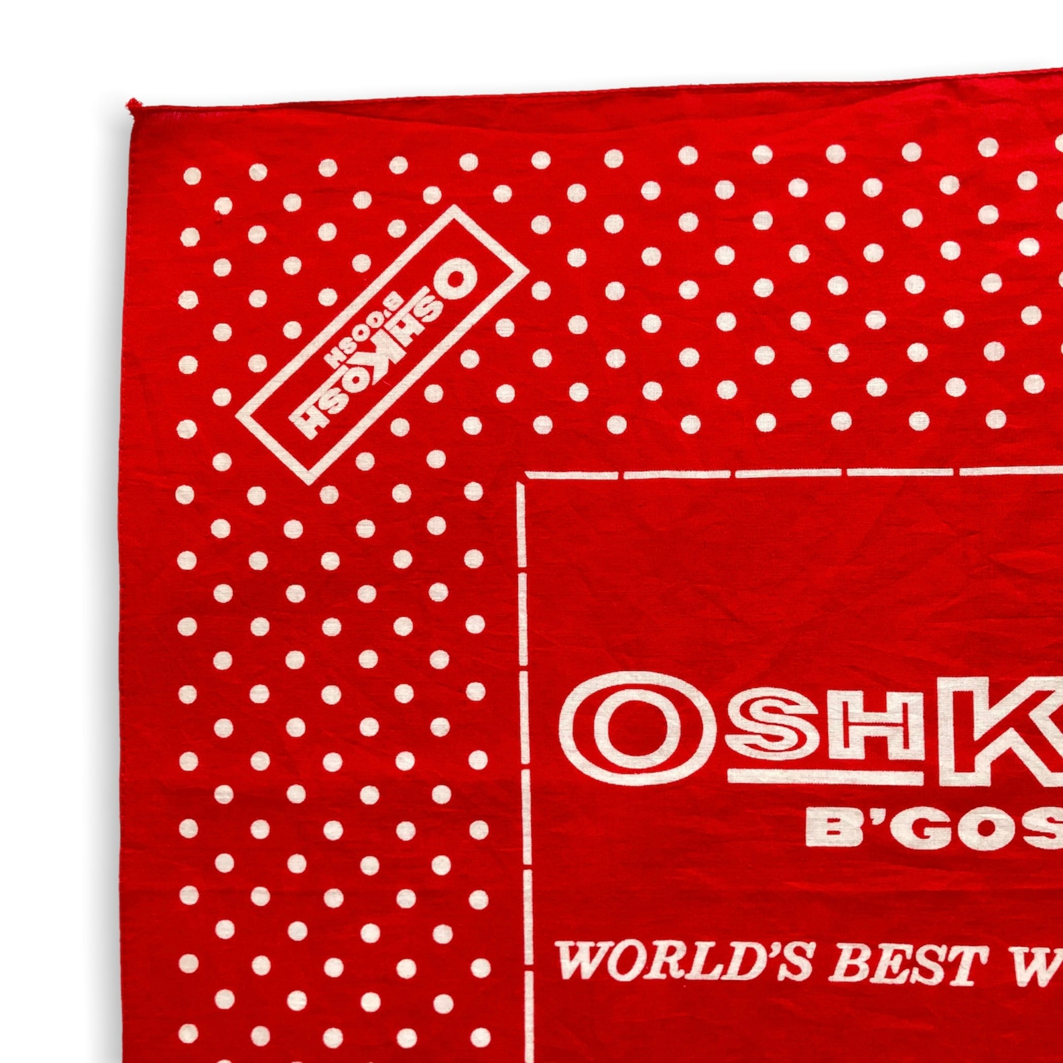 80's〜90's OshKosh B'Gosh Dot Bandana | chillrobe