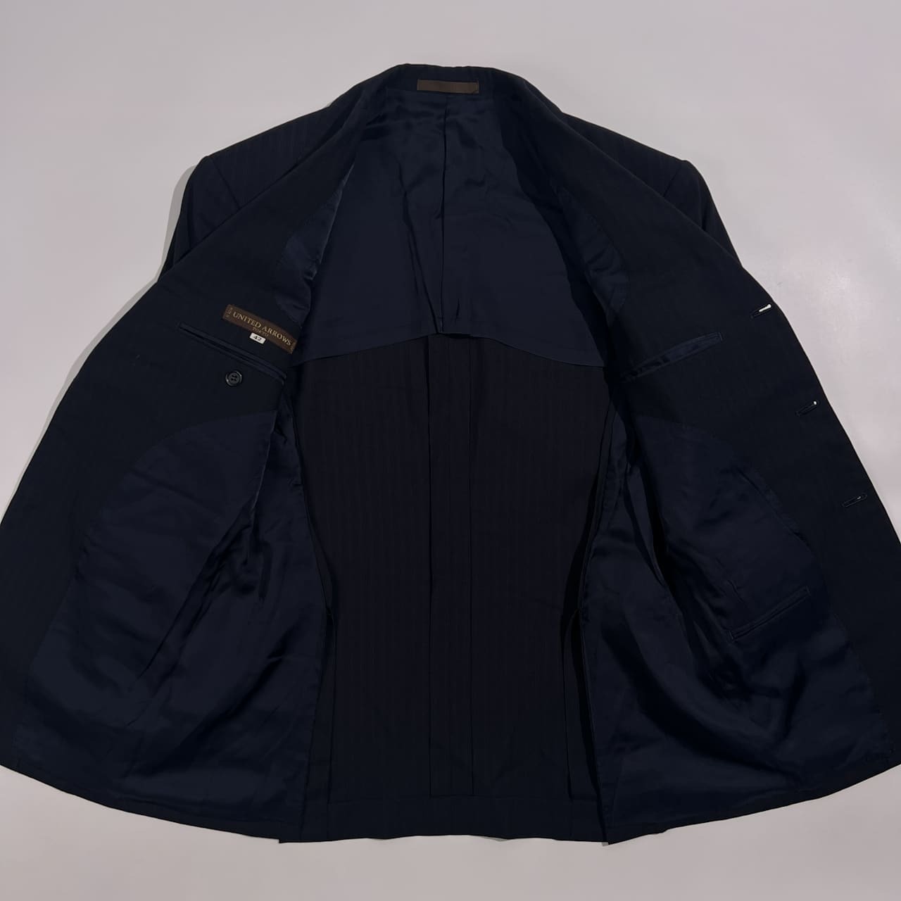 UNITED ARROWS ユナイテッドアローズ ストライプ 背抜き テーラードジャケット サイズ 42 /メンズ ビジネス