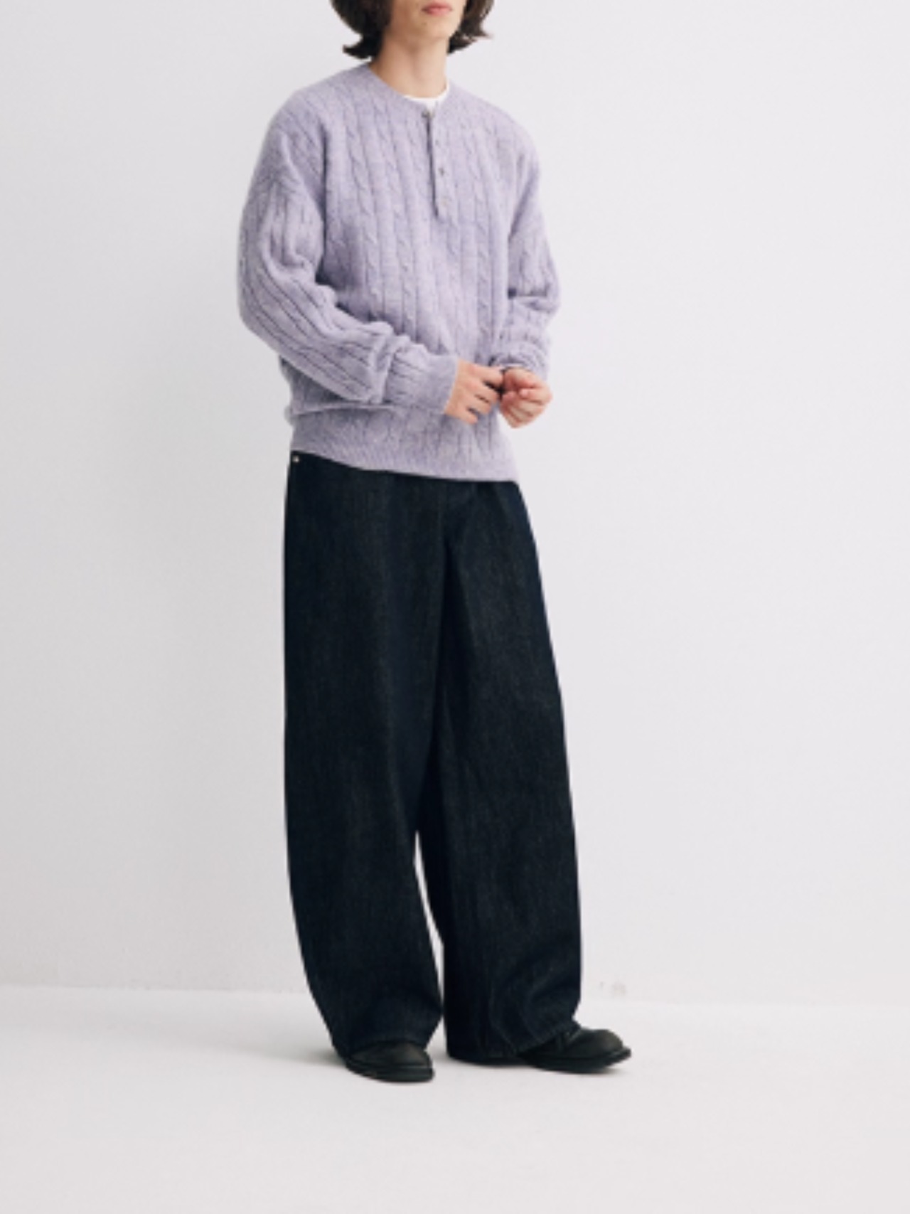 ワイドデニムパンツ　TB1488・画像14