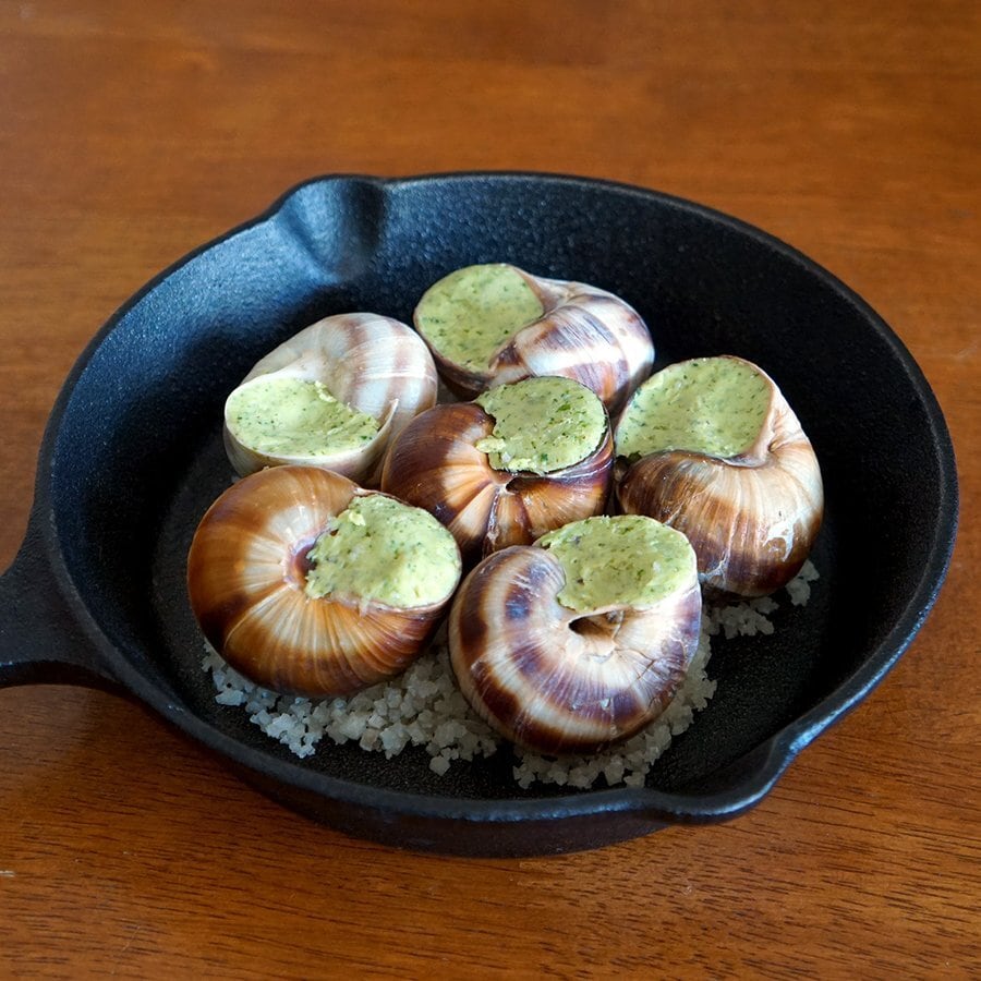 エスカルゴ 殻付き6個入 フランス産 ブルゴーニュ風 エスカルゴ 冷凍