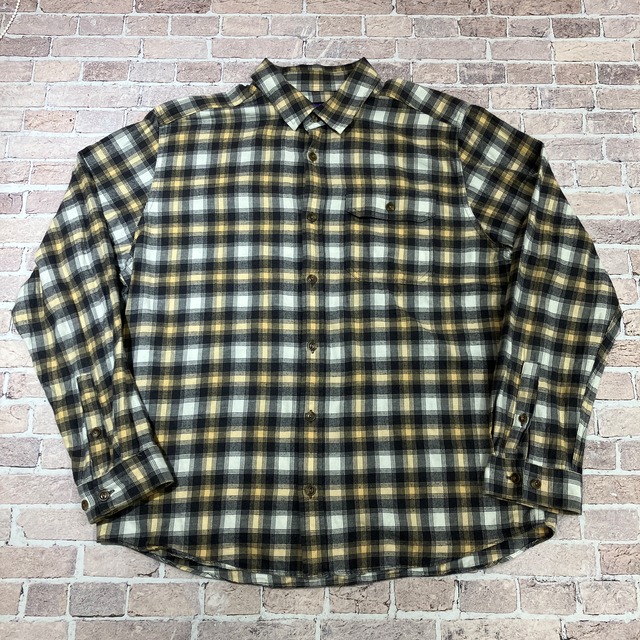 PATAGONIA FLANNEL CHECK SHIRT BLACK BASE 2024