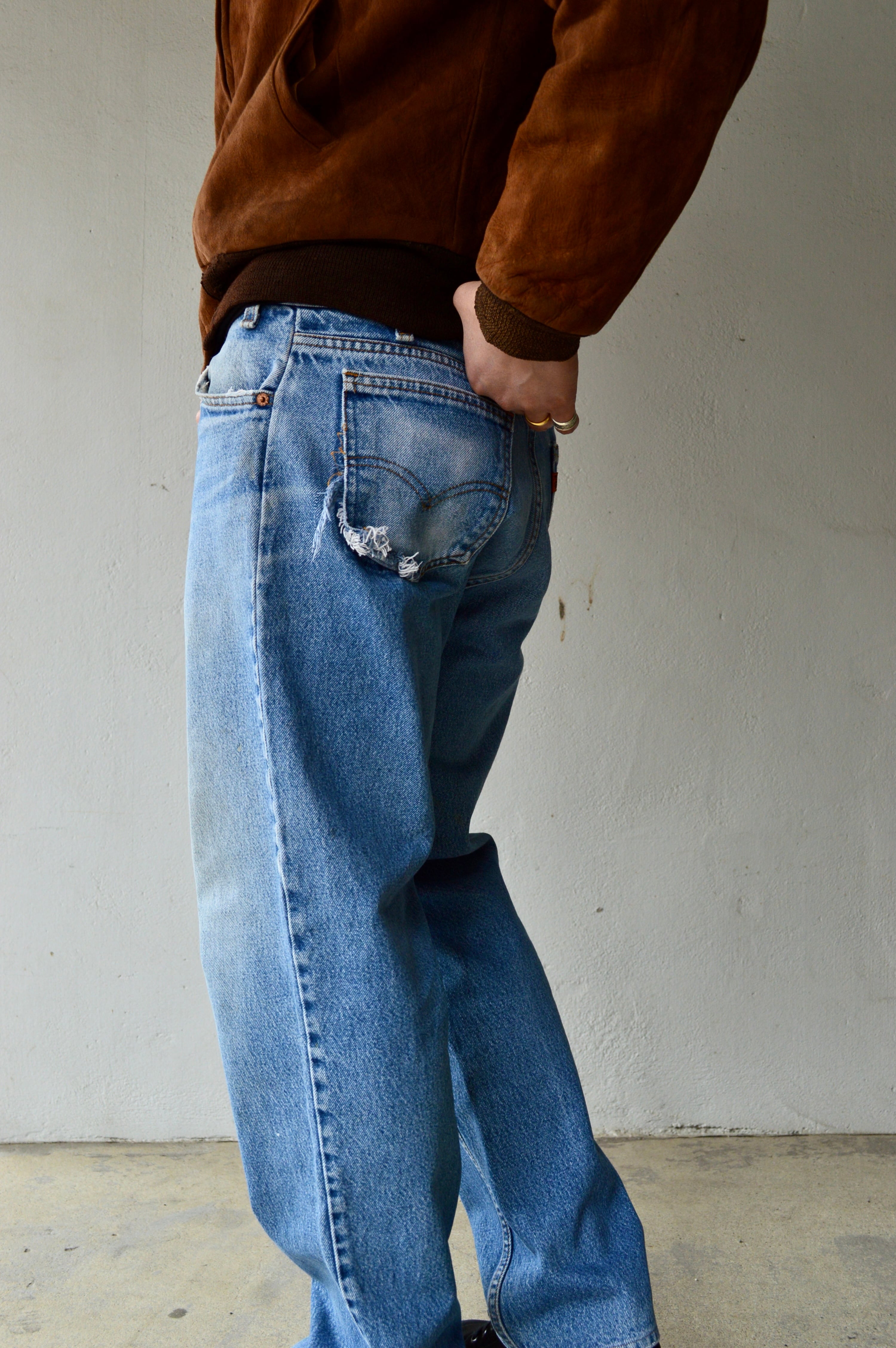 Levi's 517 90s Made in USA 1995 W35 L30 Relaxed Semi Flare