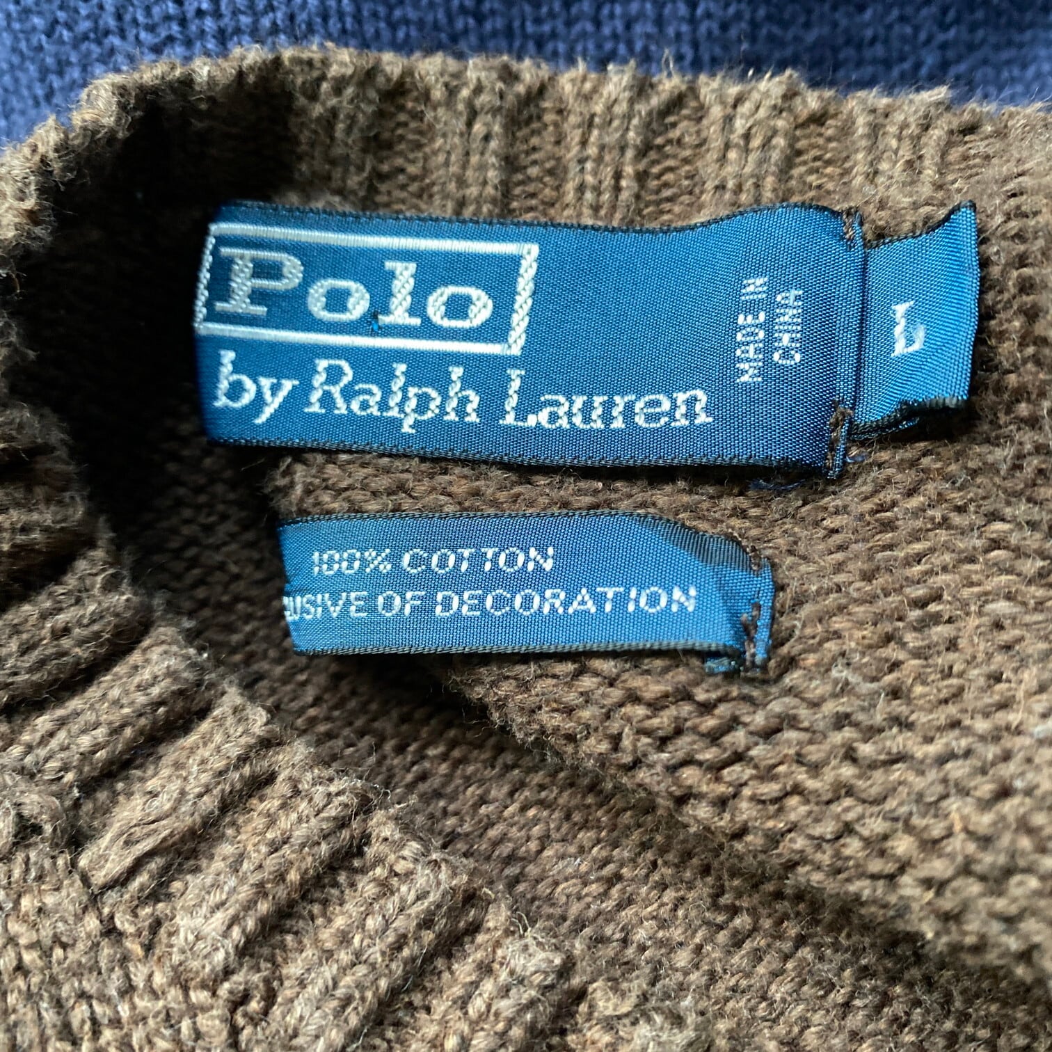 Polo by Ralph Lauren ポロバイラルフローレン コットンニットセーター
