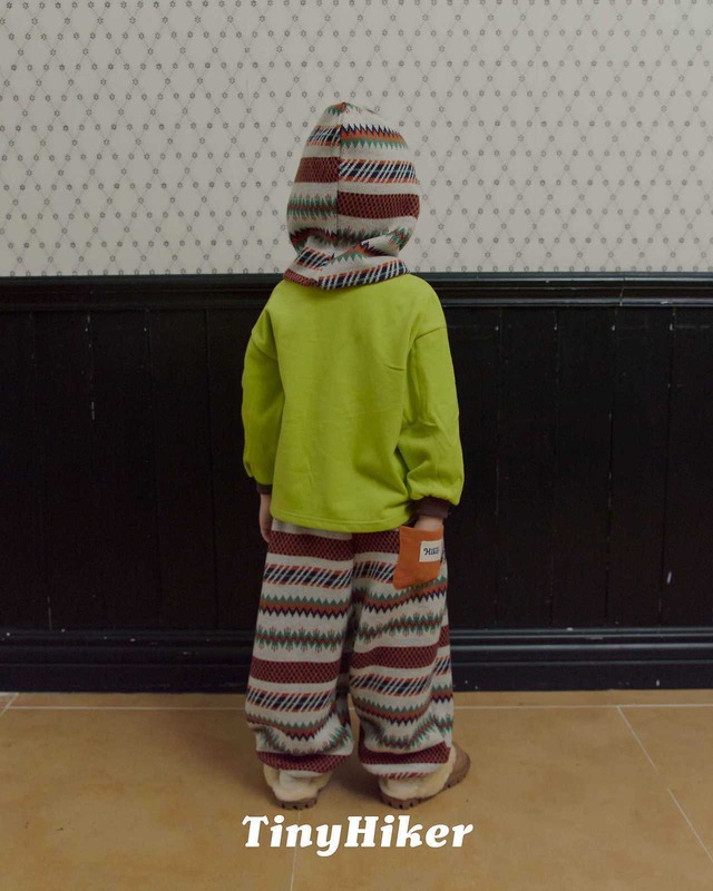 〚予約〛Nordic pattern jogger pants <kids>