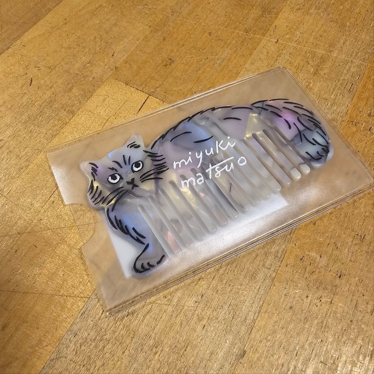 Matsuo Miyuki Cat Comb Chloe | 苫米地商店