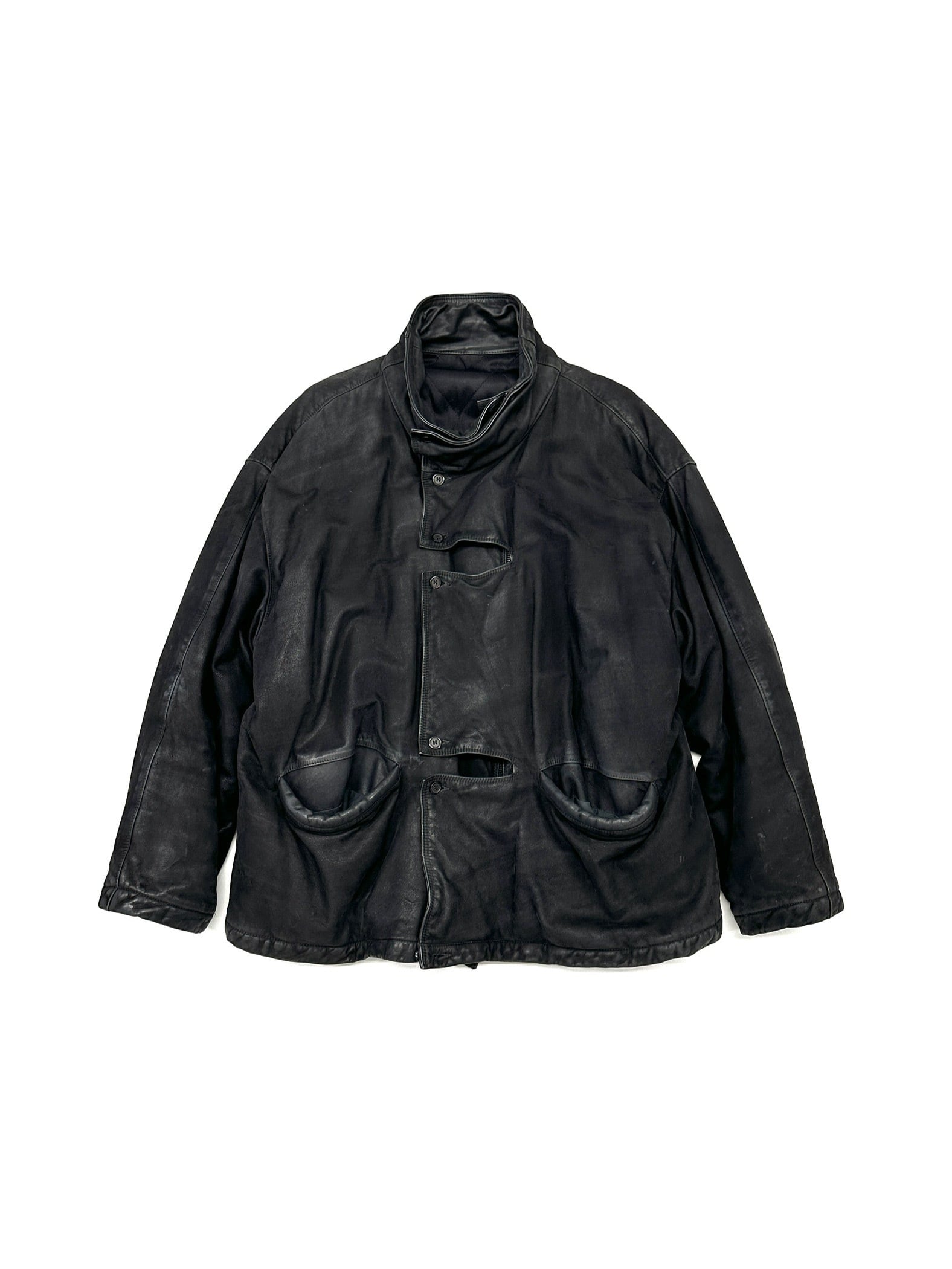 1995S/S ZUCCA TRAVAIL Washed-Brown Ex_Short Work JKT | ETRAK