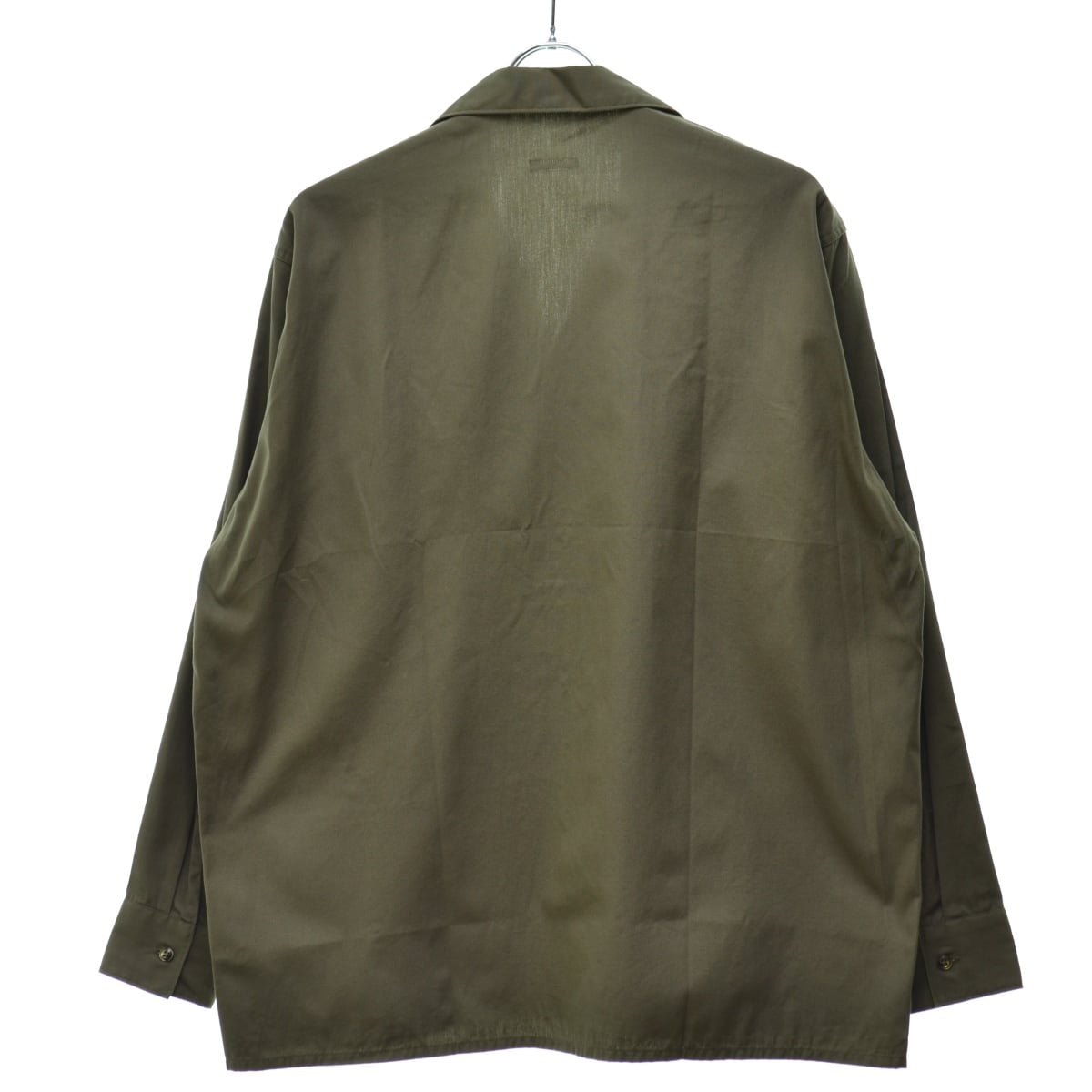 COMOLI / コモリ L03-02005 OD オープンカラー長袖シャツ COMOLI / コモリ L03-02005 OD オープンカラー長袖シャツ