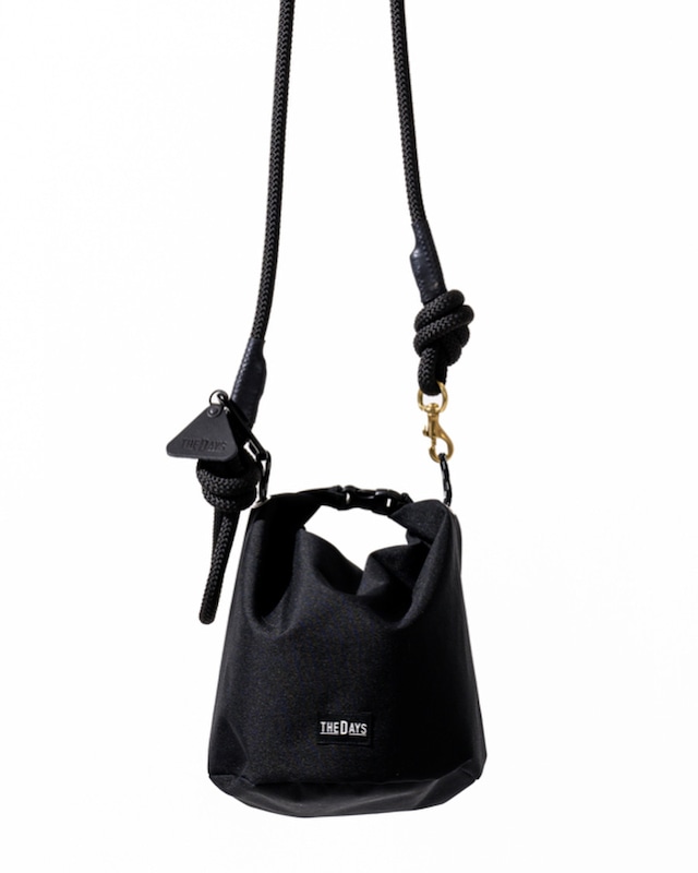 THE DAYS Climbing Rope Leash Bousui Bag BLACK-CORDURA (リーシュ＆バッグ）