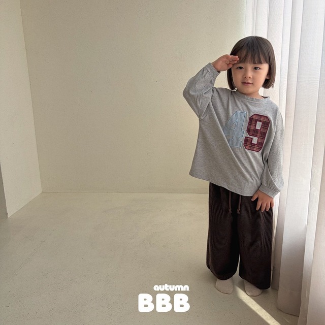 《予約》送料無料【Bella bambina】Two-Tone Pants