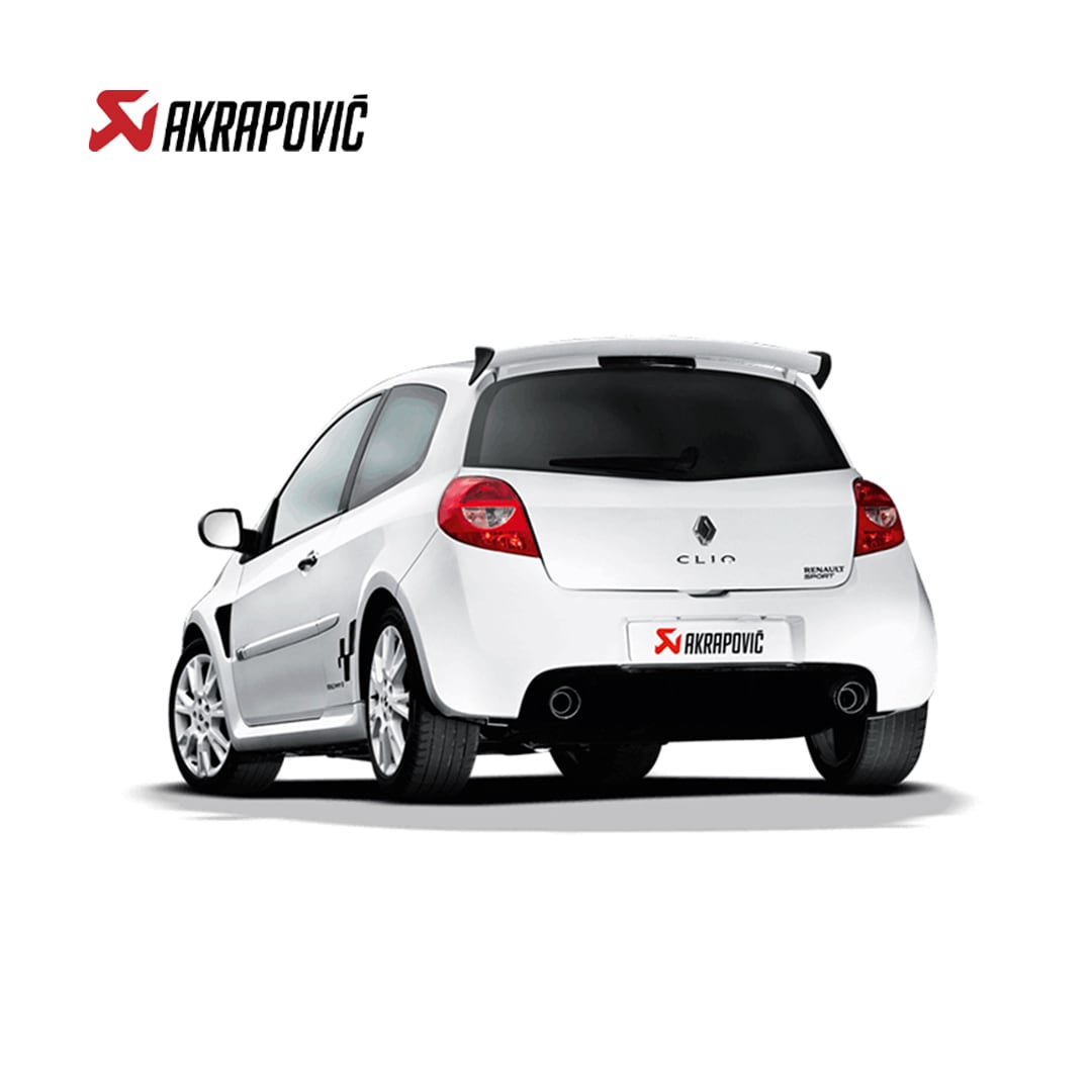 AKRAPOVIC RENAULT / ルノー Clio III RS 200 Slip-On Line (SS)