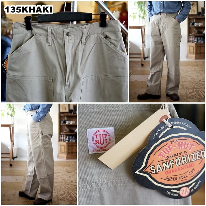 TUFNUT タフナッツ コットンツイル ダブルニーワークパンツ 42630