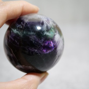 エンジェル フェザー フローライト【φ5.2cm】/ スフィア