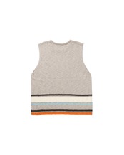 【#Re:room】MULTI COLOR SLUB KNIT NO SLEEVE	［REK169］