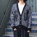 *SPECIAL ITEM* USA VINTAGE HORSE DESIGN LEATHER SWITCHED KNIT CARDIGAN/アメリカ古着お馬デザインレザー切替ニットカーディガン