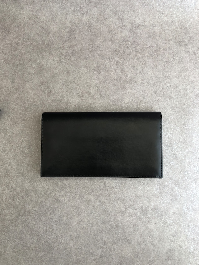 LOEWE ロエベ ショルダーウォレット ブラック ロゴ レザー vintage ヴィンテージ オールド yhs4zc