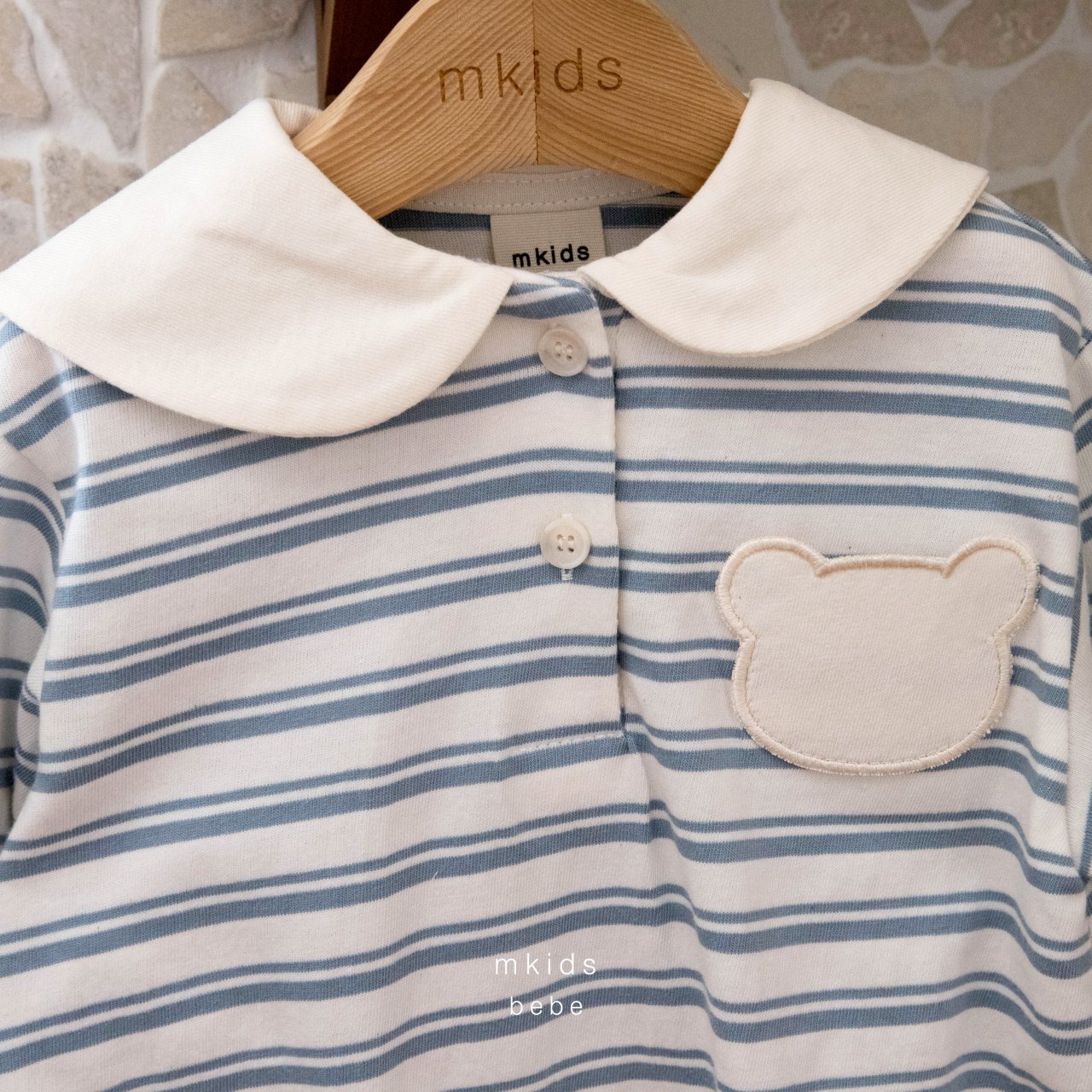 [mkids] Beardangara Bodysuit / [엠키즈] 베어단가라슈트