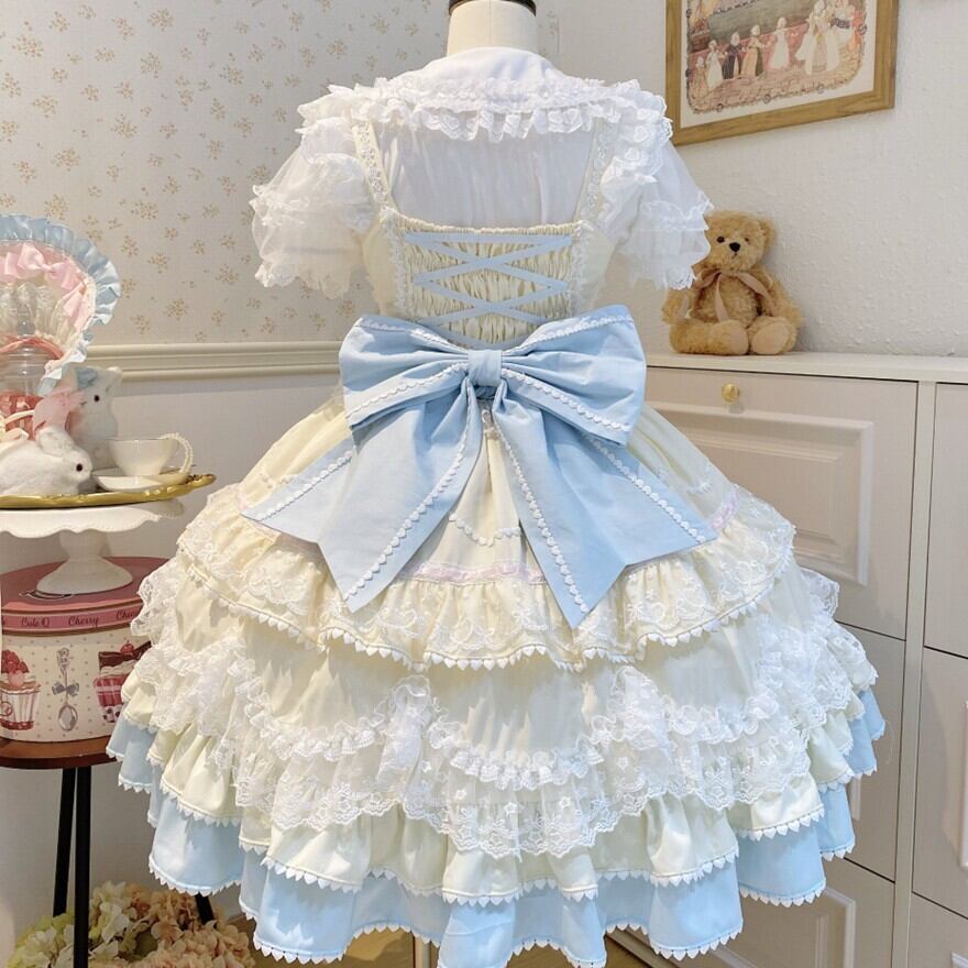 サブカル 服 地雷系 通販 バックリボン アイドル衣装