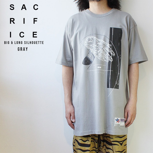 Sac T022 Sacrifice サクリファイス 大きいサイズ メンズ Tシャツ 半袖 Tシャツ M L Xl 半袖tシャツ モナリザ デザイン プリント かっこいい おしゃれ セレクトショップ P C H