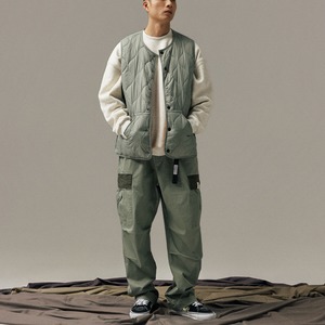 リバーシブルキルティングライトベスト K5493